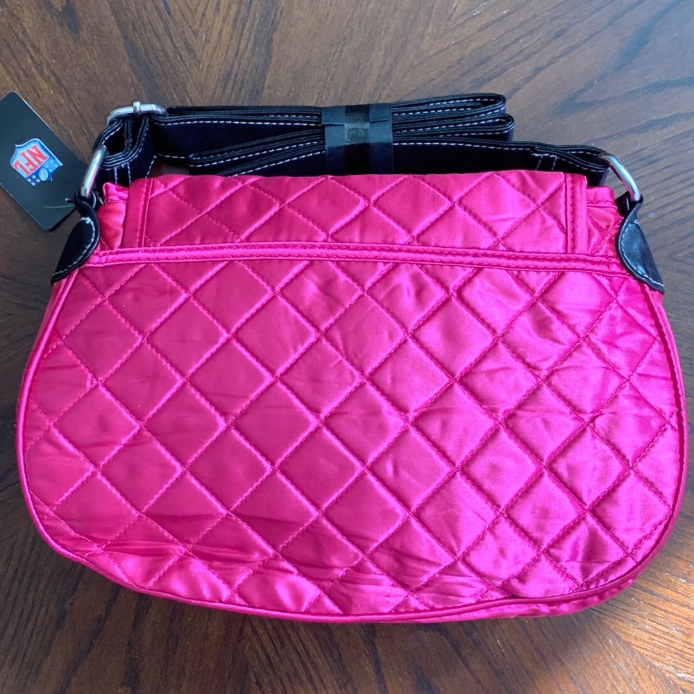 NFL Chicago Bears Quilted Saddlebag Breast Cancer - Picture 4 of 7